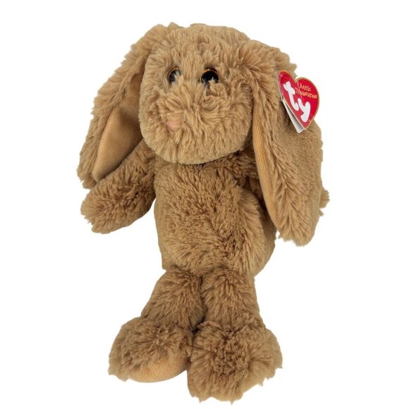 Ty Attic Treasures Adrienne Bunny Rabbit Plush Brown Stuffed Animal 9 Inch 2017 - Picture 1 of 9
